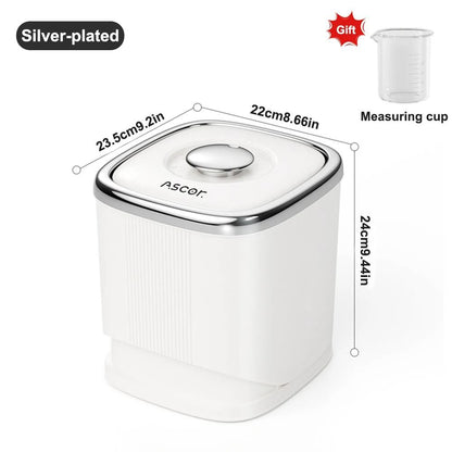 6 KG Sealed Rice Storage Box With Dispenser And InsectProof Lid 7