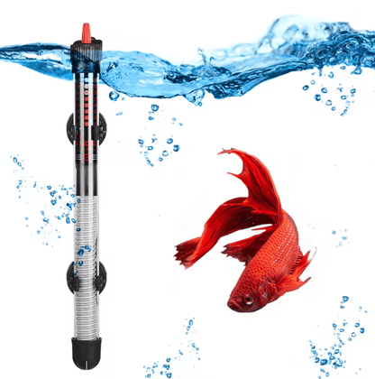 Aquarium Heater Rod Adjustable Temperature Submersible Fish Tank Water Heater