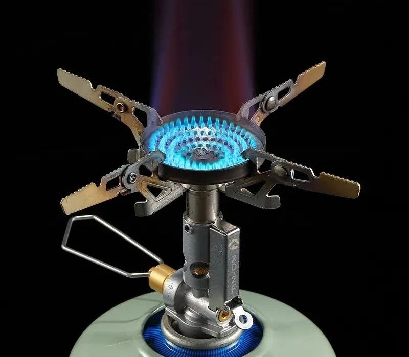 Portable Camping Gas Stove with Stable Flame Control