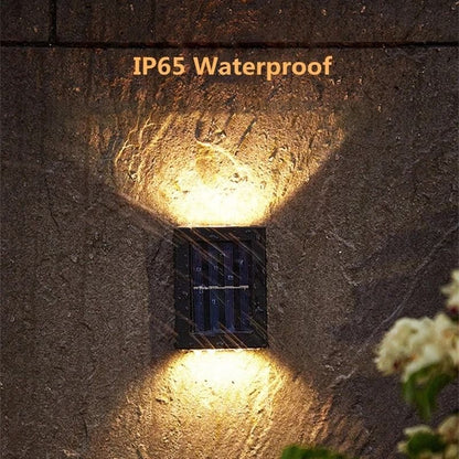 Solar LED Wall Lights For Outdoor Garden And Home 5