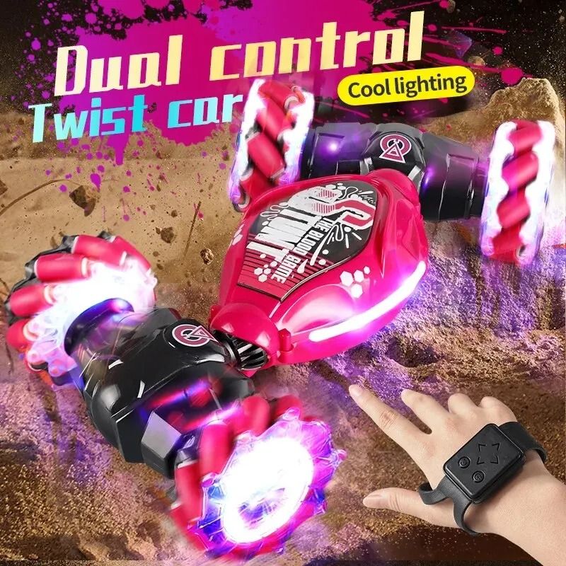 4WD Stunt RC Car With LED Lights And Gesture Control 2