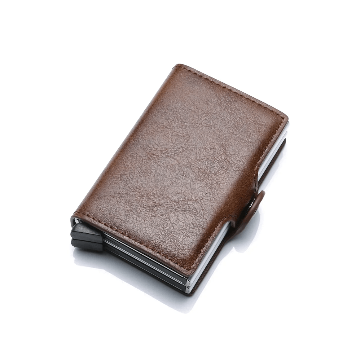 RFID Carbon Fiber Slim Wallet For Men With 14 Card Holders And Money Clip 6