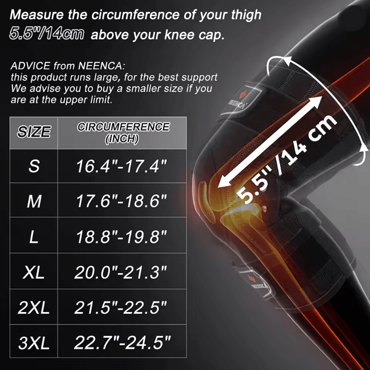 Hinged Knee Brace With Side Stabilizers For Pain Relief And Joint Support 4