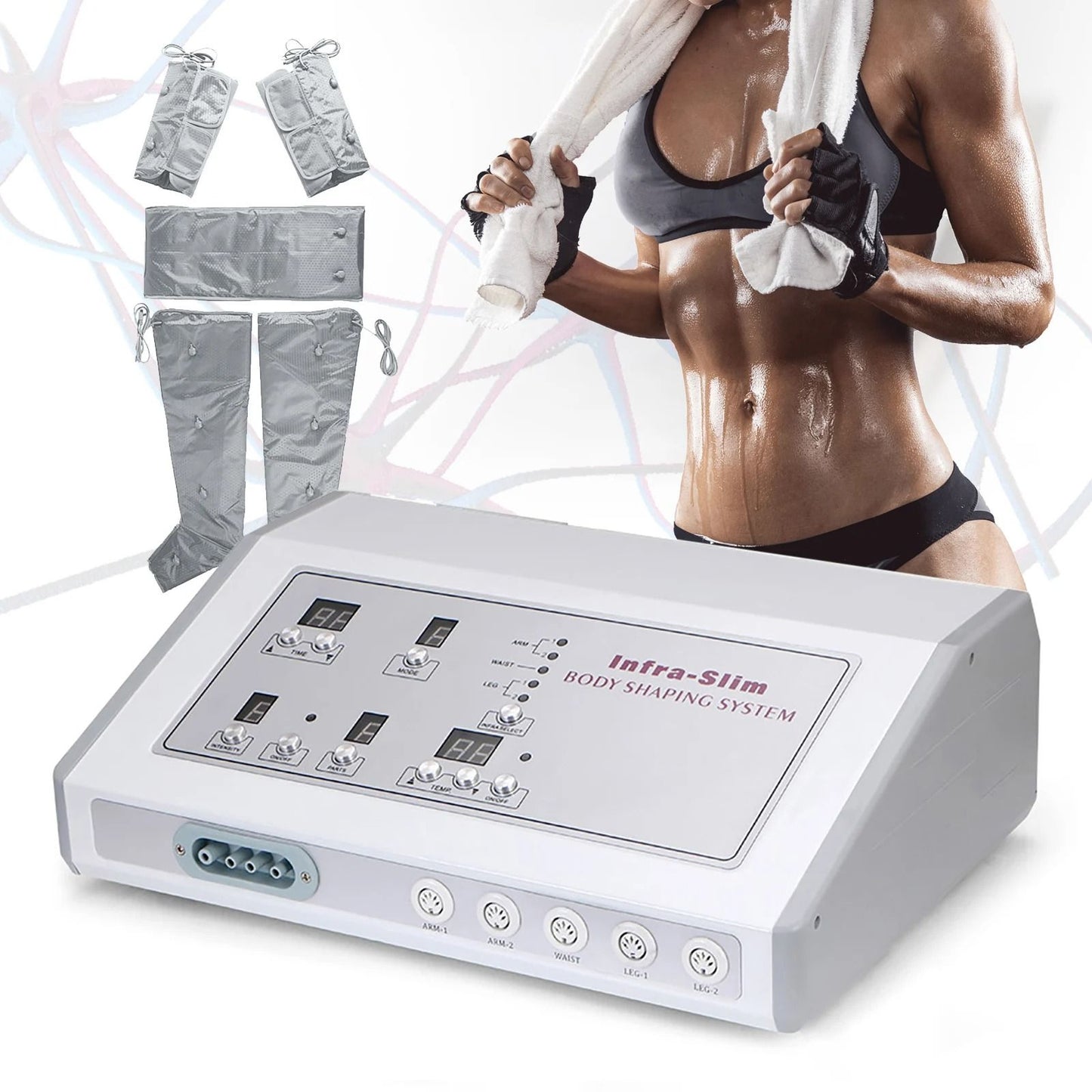 Infrared AirPressure Slimming Therapy Suit For Body Contouring 4