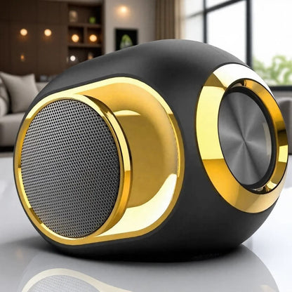 Portable Bluetooth Speaker with Waterproof Design and 3D Bass
