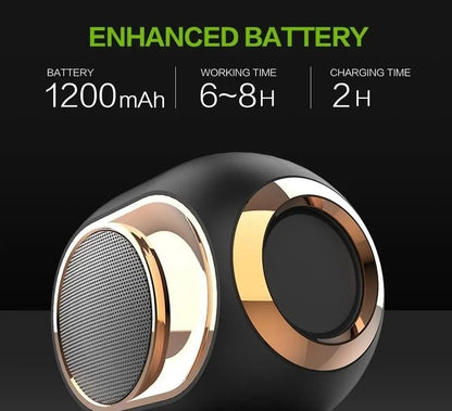 Portable Bluetooth Speaker With Waterproof Design And 3D Bass 3
