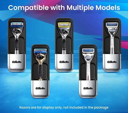 Magnetic Travel Case For Razors With Drainage Design 2