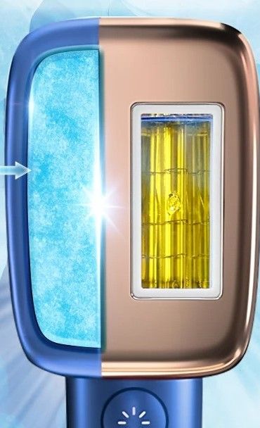 Ice Cooling IPL Hair Removal Device With Replaceable Lamp 2