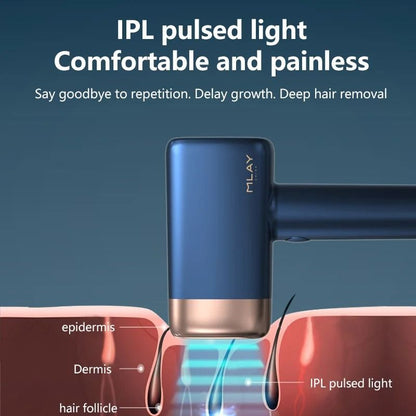 Ice Cooling IPL Hair Removal Device With Replaceable Lamp 3