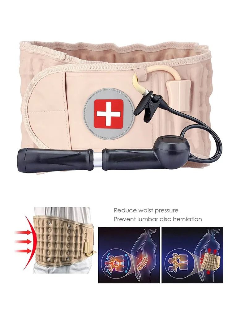Adjustable Air Decompression Spine Support Brace For Back  Scoliosis Relief 3