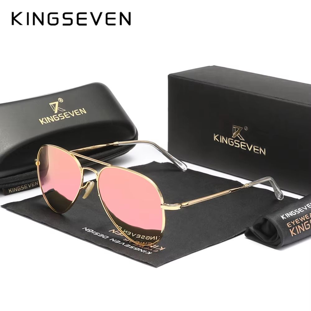 KINGSEVEN Pilot Sunglasses For Women  Polarized UV400 Luxury Eyewear 2