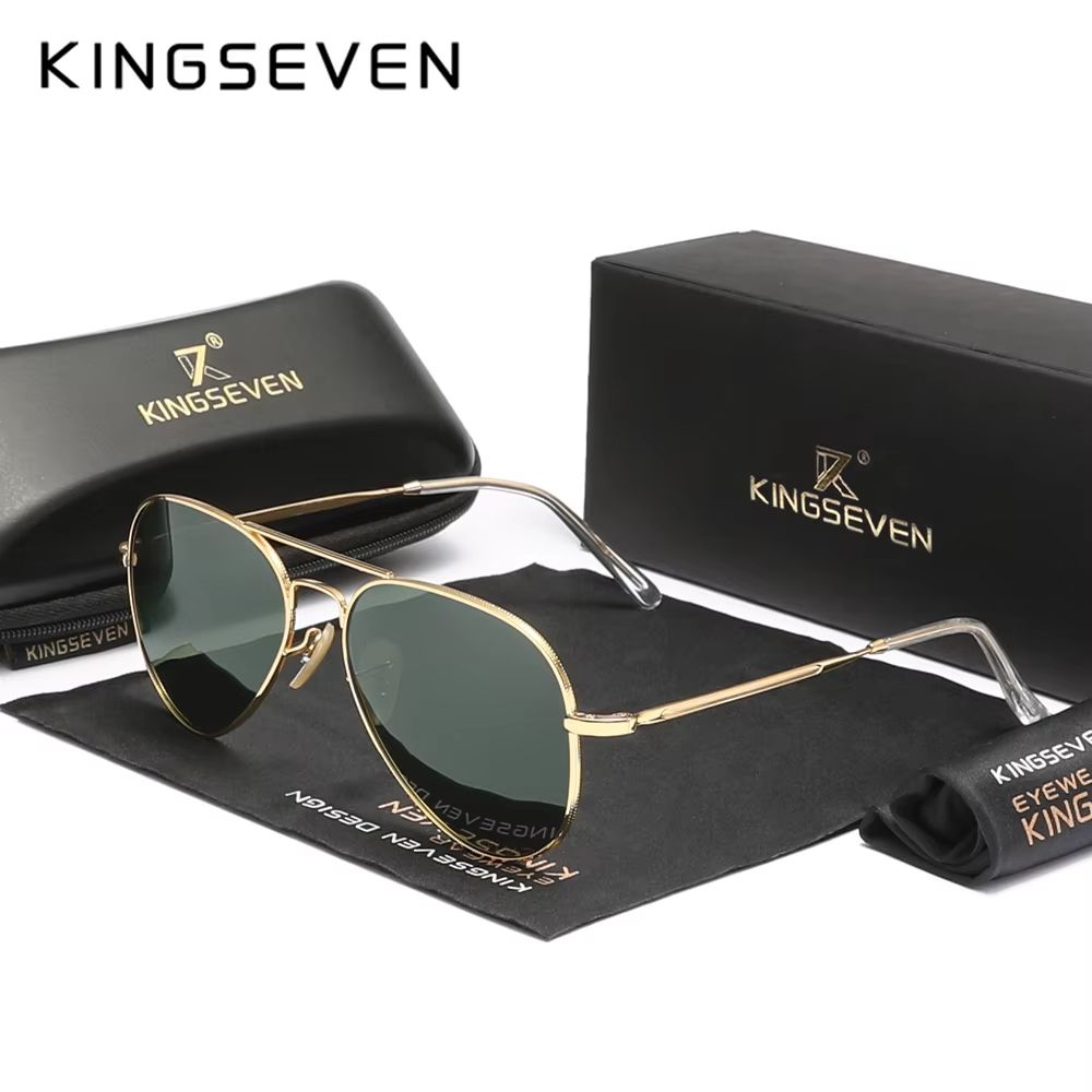 KINGSEVEN Pilot Sunglasses For Women  Polarized UV400 Luxury Eyewear 7
