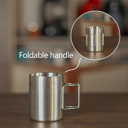 304 Stainless Steel Coffee Filter Cup  Portable Hanging Ear FilterFree Funnel For Hand Brewing 3