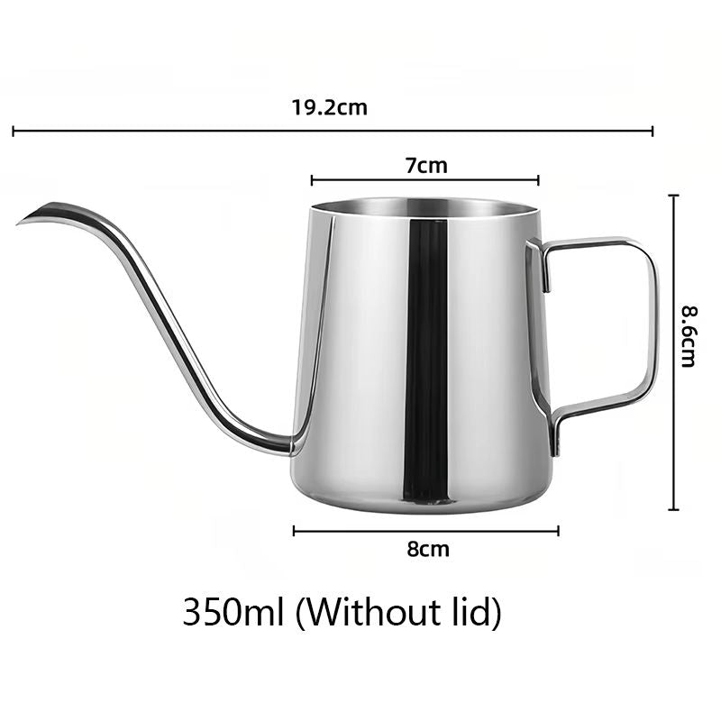 304 Stainless Steel Coffee Filter Cup  Portable Hanging Ear FilterFree Funnel For Hand Brewing 8
