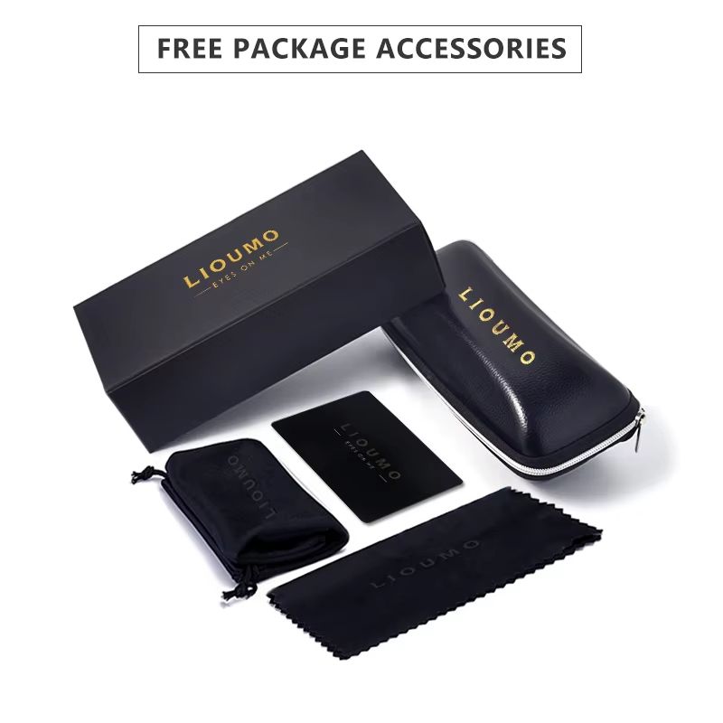 Square Photochromic Sunglasses  Polarized Mens  Womens Driving Glasses With Day Night Vision 5
