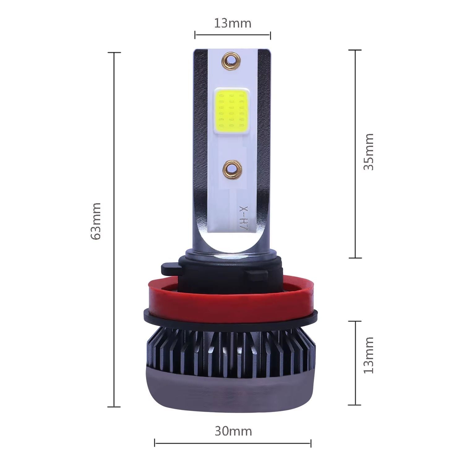 2Pcs LED Car Headlight Bulbs  20000LM Turbo H4 H7 H11 9005 9006 Auto Lights 12V 2
