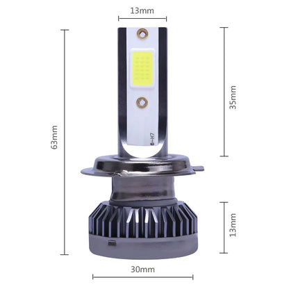 2Pcs LED Car Headlight Bulbs  20000LM Turbo H4 H7 H11 9005 9006 Auto Lights 12V 3