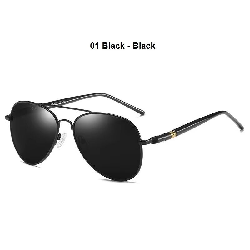 Luxury Polarized Sunglasses For Men  Vintage Pilot UV400 Driving Glasses 6