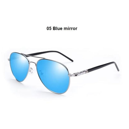 Luxury Polarized Sunglasses For Men  Vintage Pilot UV400 Driving Glasses 9