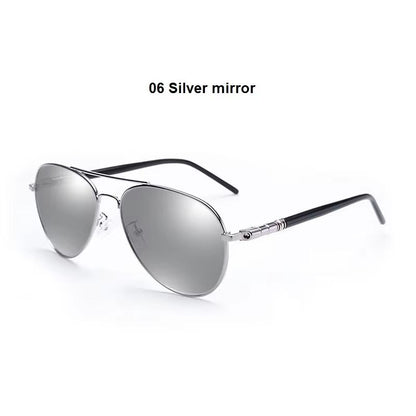 Luxury Polarized Sunglasses For Men  Vintage Pilot UV400 Driving Glasses 10