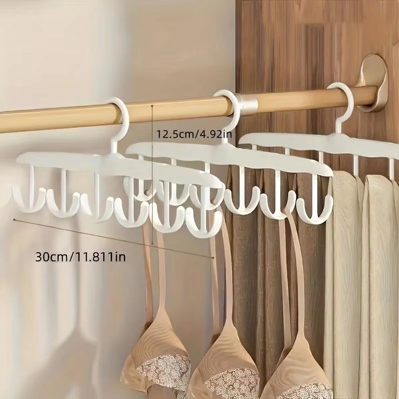 12Hook Rotating Closet Hanger  SpaceSaving Organizer For Ties Belts Scarves  Accessories 2