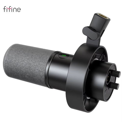 FIFINE K688 USBXLR Dynamic Microphone  StudioQuality Recording With Shock Mount  Touch Mute 6
