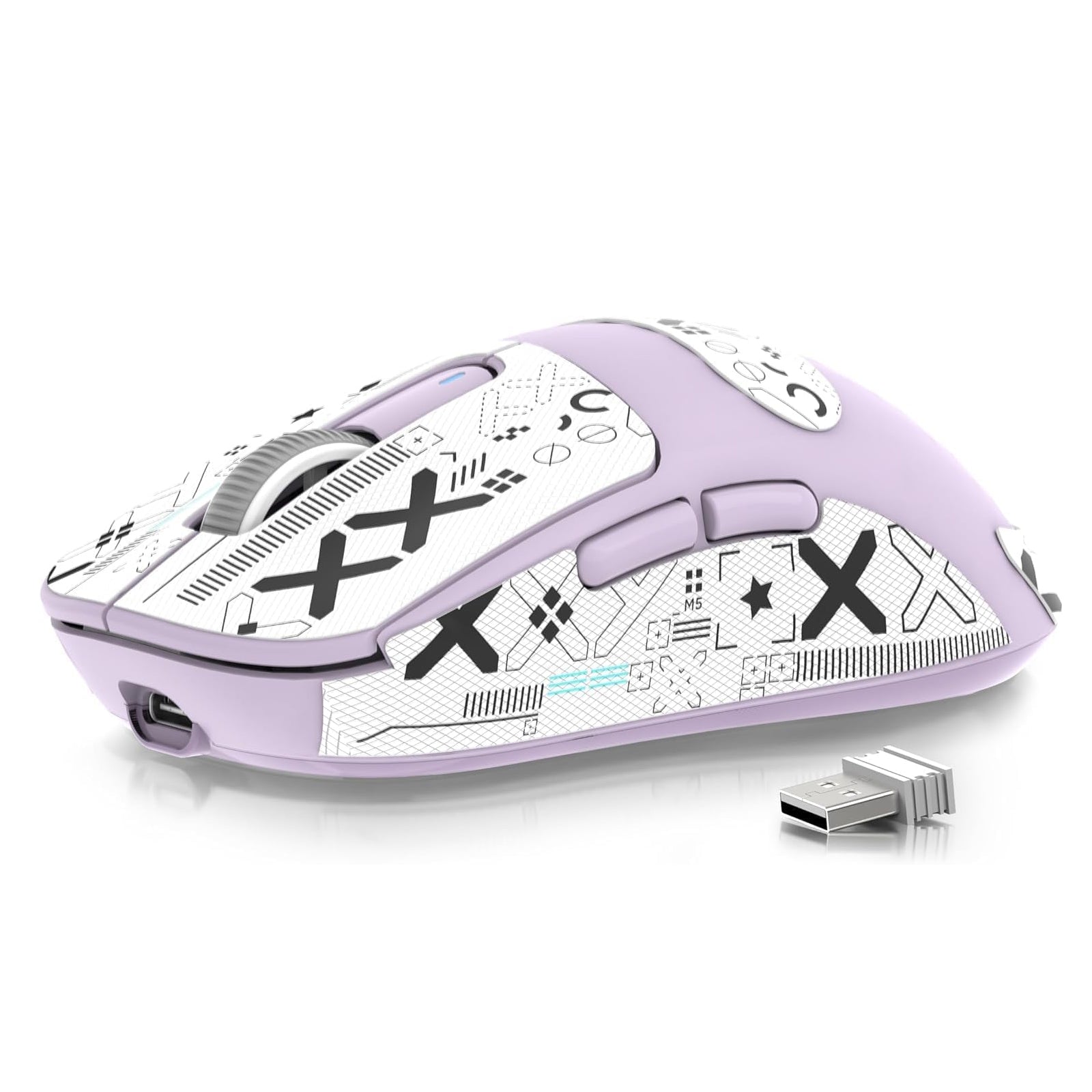 Lightweight ATTACK SHARK X3 Wireless Gaming Mouse, PAW3395 26K DPI Sensor, 49g Tri-Mode, 5 Programmable Buttons
