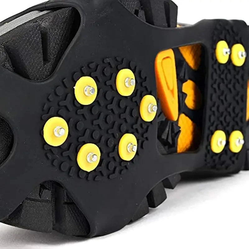 Durable Steel Studs Crampons Snow Grips Cleats For Ice And Snow AntiSlip Rubber Traction Cleats Ide 1