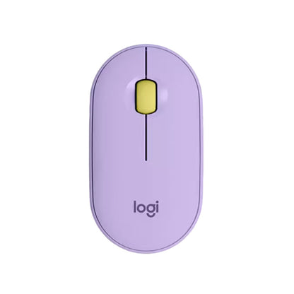 Wireless Bluetooth Mouse, Logitech Pebble M350 Laptop Tablet Mouse, Light and Thin Mute Office Mini Mouse