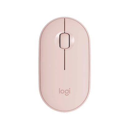 Wireless Bluetooth Mouse, Logitech Pebble M350 Laptop Tablet Mouse, Light and Thin Mute Office Mini Mouse