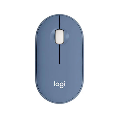 Wireless Bluetooth Mouse, Logitech Pebble M350 Laptop Tablet Mouse, Light and Thin Mute Office Mini Mouse