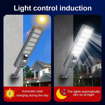 600W LED Solar Outdoor Light  Motion Sensor Wall Lamp For Garden Street  Security Lighting 3
