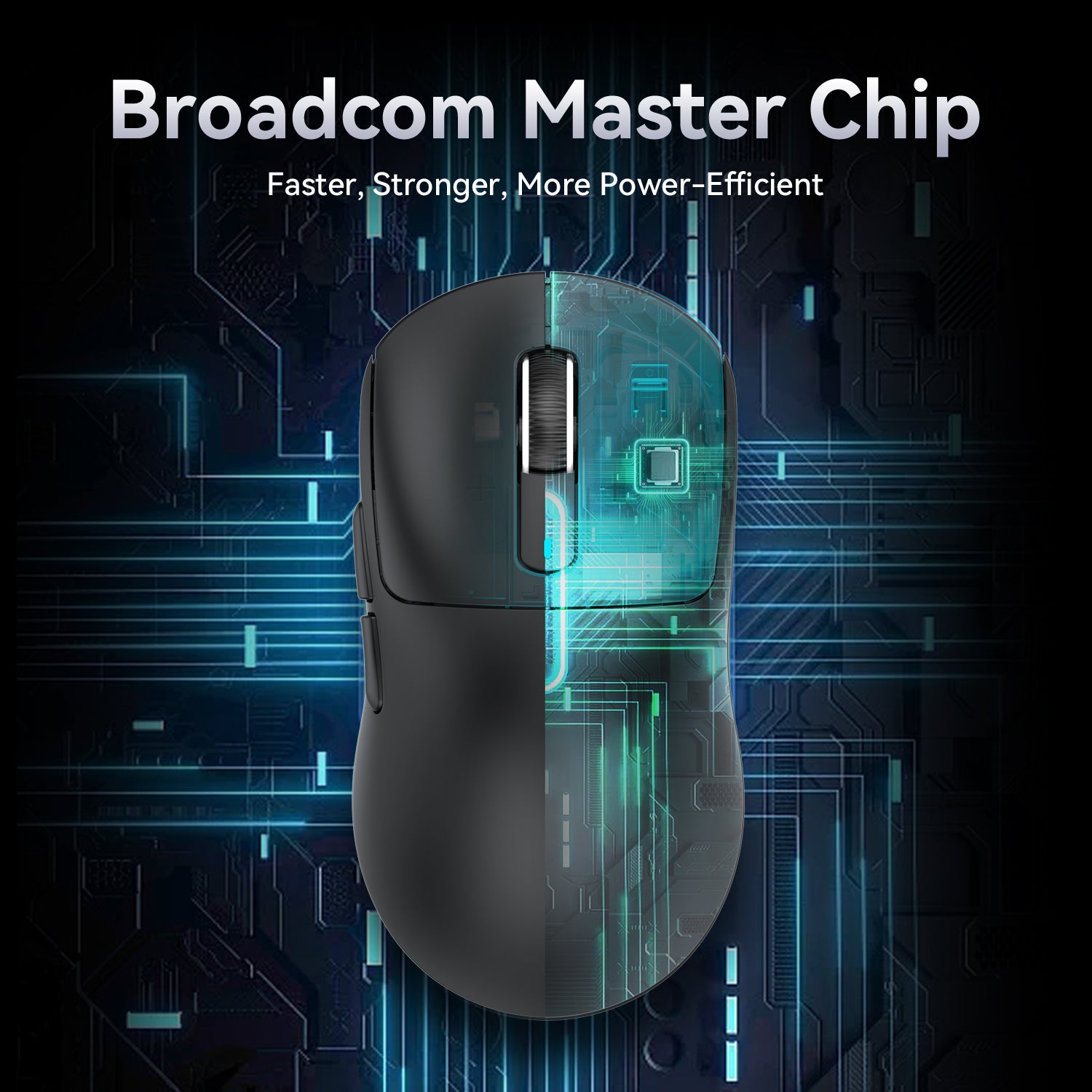 PixArt PAW3395 26K DPI, Attack Shark X3 Wireless Mouse, Tri-Mode Macro Gaming Mouse, Lightweight Mouse for Laptop