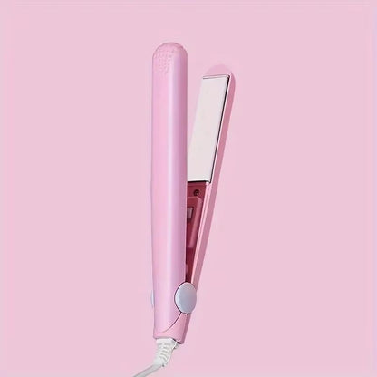 Mini Ceramic Hair Straightener  Quick Heating Styling Tool For Bangs Curling  Travel 6