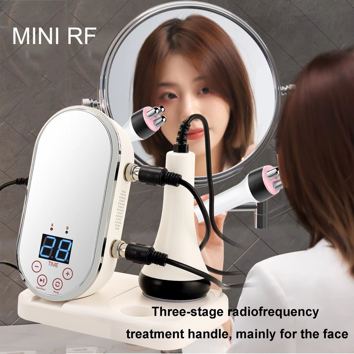 EMS RF Skin Tightening Device – Professional Face Lifting & Anti-Aging Beauty Machine for Home Use