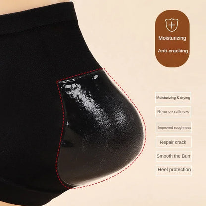 Heel Protective Foot Cover Socks Silicone Anti-Crack Moisturizing Pain Relief Socks Unisex Feet Care