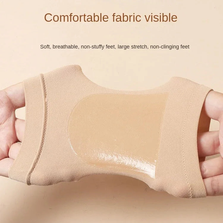 Heel Protective Foot Cover Socks Silicone Anti-Crack Moisturizing Pain Relief Socks Unisex Feet Care