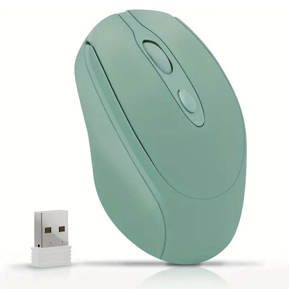 2.4G Bluetooth Compatible Wireless Mouse, Rechargeable Wireless Computer Mouse, USB Silent Gamer Mice for Laptop Macbook