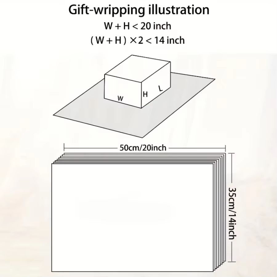 Elegant Tulip Floral Tissue Paper  Decorative Gift Wrapping  Box Filling Sheets 2