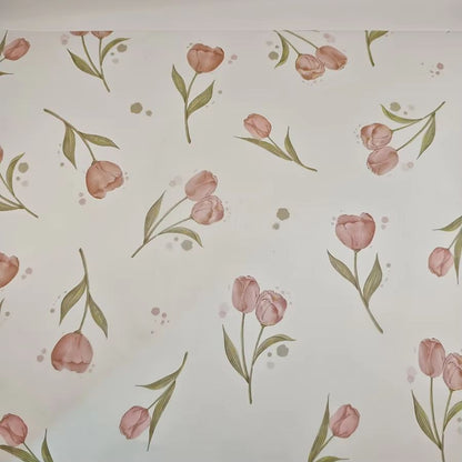Elegant Tulip Floral Tissue Paper  Decorative Gift Wrapping  Box Filling Sheets 4