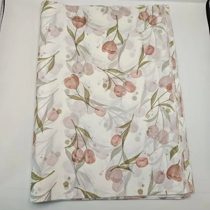 Elegant Tulip Floral Tissue Paper  Decorative Gift Wrapping  Box Filling Sheets 6