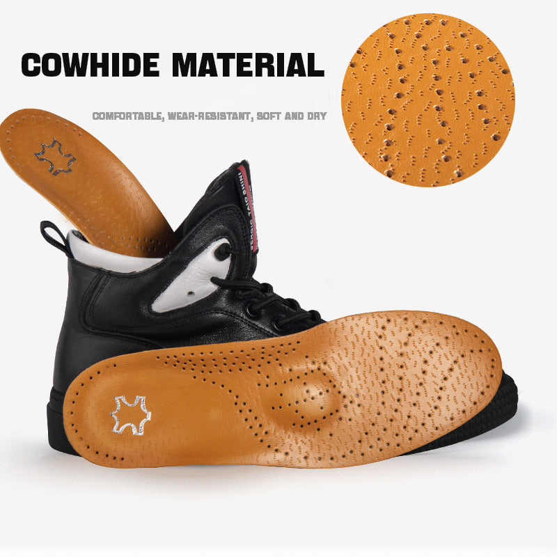 Orthopedic Leather Insole for Flat Feet Arch Support, Sport Comfort Insoles for Men and Women Shoe Sole