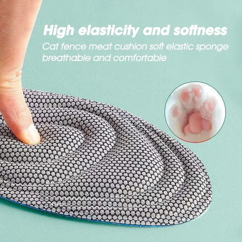 Orthopedic Memory Foam Insoles For Shoes Men Women Sports Soft Cushion Sweat Absorbing Antibacteria 2