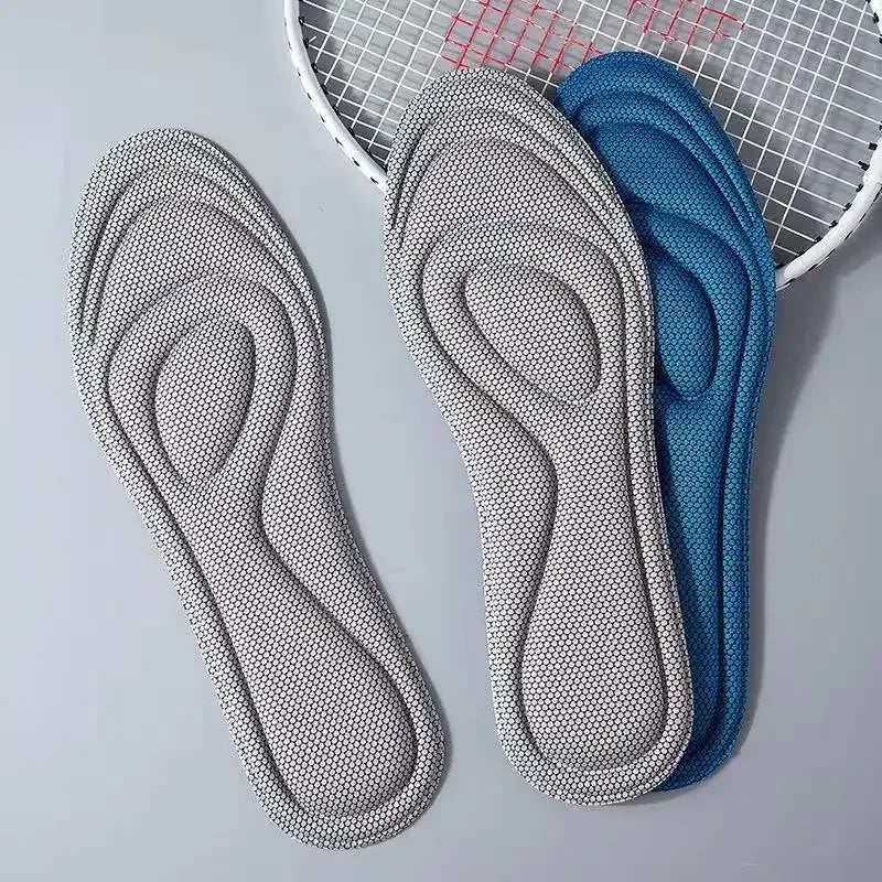 Orthopedic Memory Foam Insoles for Shoes Men Women Sports Soft Cushion Sweat Absorbing Antibacterial Shoe Inserts