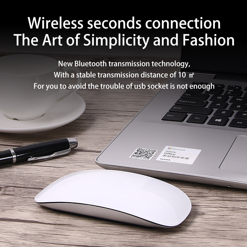 Magic 3 Rechargeable Bluetooth Mouse, Wireless Slim Multi Touch BT5.0 Ergonomic Mouse for MacBook Air Pro Windows