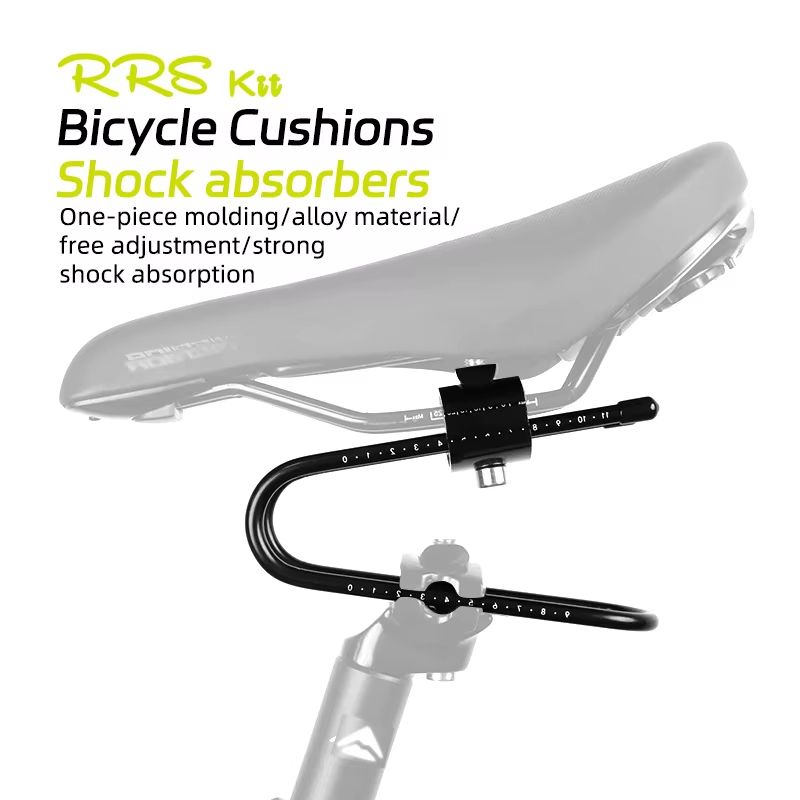 Bicycle Saddle Suspension Shock Absorber  Alloy Spring Steel Seat Mount For MTB  Road Bikes 1