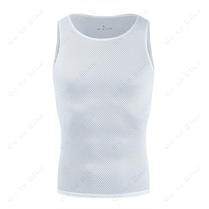High Elastic Cycling Base Layer Quick Dry Sleeveless Jersey Colorful MTB Road Bike Undershirt 3