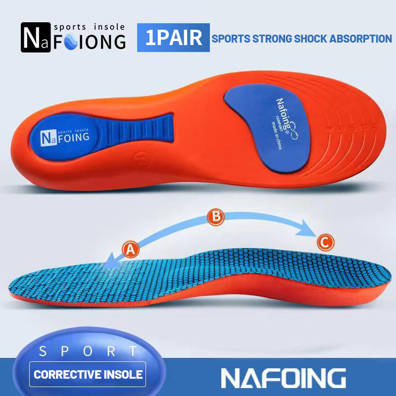 EVA Breathable Sport Orthopedic Insoles For Feet Men Women Shock Absorption Shoe Inserts For Runnin 5