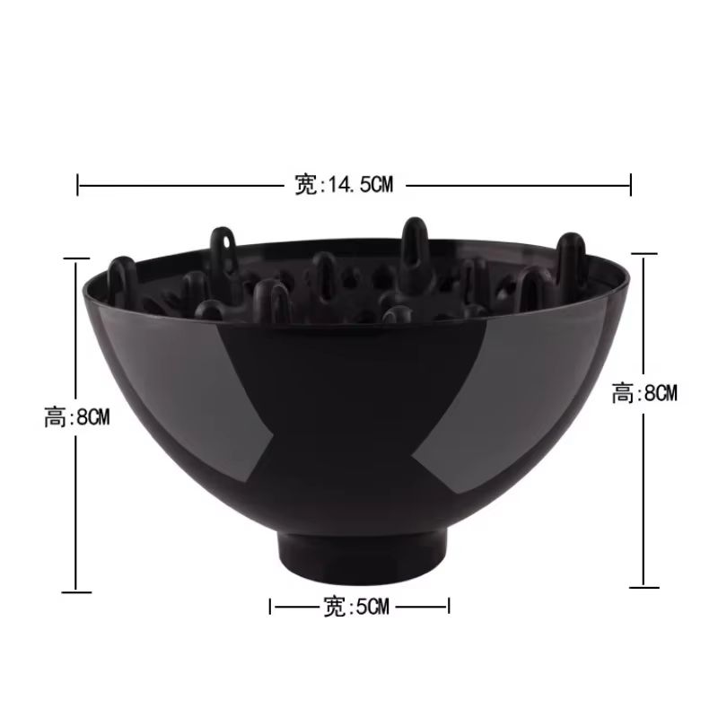 Professional Hair Dryer Diffuser  Large Hood Attachment For Curls  Volume Styling 5