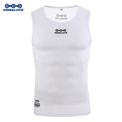 Breathable Cycling Base Layer Quick Dry MTB Vest Cool Cycle Sleevess For Summer 2023 White Bike Und 5